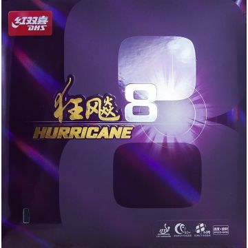 DHS Belag Hurricane 8 Soft 39°